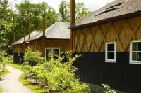 1 van de bungalows op Buitengoed Drentse Vennen