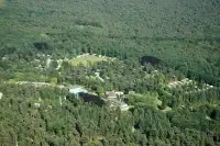Luchtfoto van Molecaten Park Landgoed Ginkelduin 
