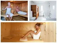 Vakantiehuisje met sauna boeken. Tips & aanbiedingen