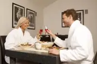 Ontbijt in de bungalow