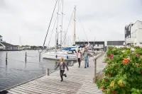 De haven in de omgeving van Landal Ebeltoft
