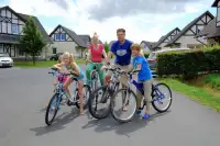 Huur een fiets op het park