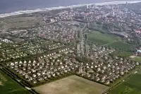 Luchtfoto van Roompot Hof Domburg